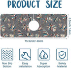Ceramic Texture Kitchen Sink Splash Guard Faucet Mat Kitchen Tiles Super - Image 2