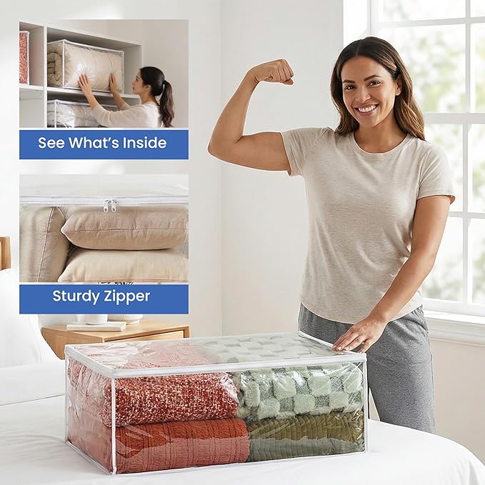 Handy Laundry Blanket Storage Bags - 90 L - Image 4