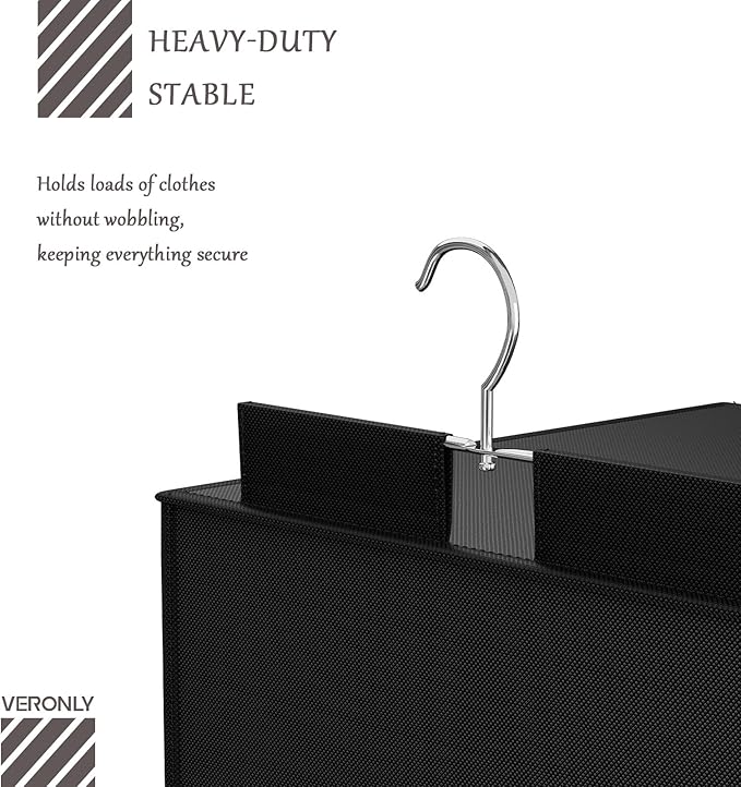 VERONLY Hanging Closet Organizer and Storage - Image 5