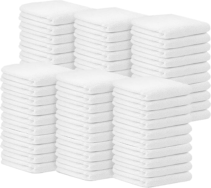 Avalon Towels Bar Towels Size 14x17 Inches – 100% Cotton, Absorbent and by AvalonTowels