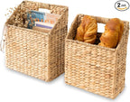 KOLWOVEN Wicker Hanging Storage Baskets, Mail Baskets by KOLWOVEN