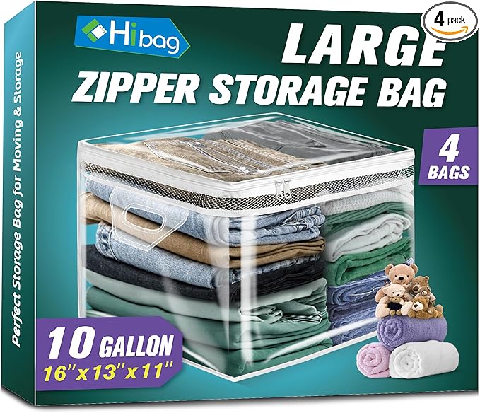 HIBAG 10 Gallon Large Storage Bag by HIBAG