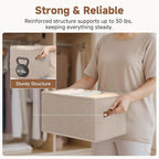 StorageWorks Shelf Baskets for Organization, Linen Closet Organizers and - Image 5