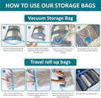 30 Pack Space Saver Bags Compression Storage Bags - Image 6