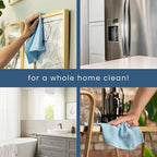 S&T INC. 150 Pack Microfiber Cleaning Cloth, Bulk Towels - Image 5