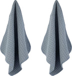 POLYTE Ultra Premium Microfiber Kitchen Dish Cloth Waffle Weave, 8 Pack - Image 2