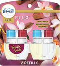 Febreze Plug In Air Freshener, Odor-Fighting Scented Oil Refill, Vanilla Suede by Febreze