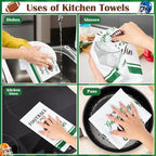 R HORSE Funny Football Kitchen Dish Towels - Image 6