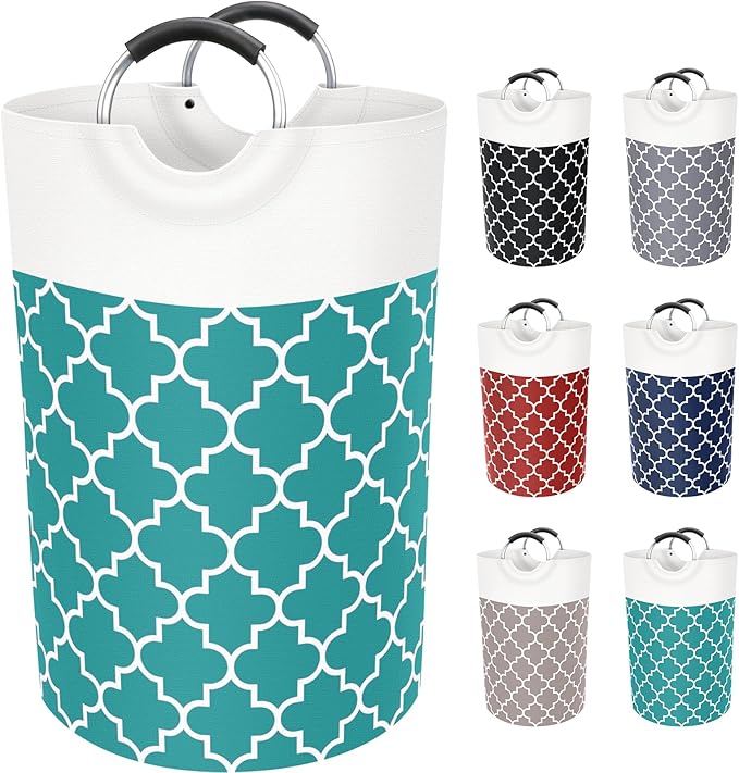 Large Laundry Basket Laundry Hamper Bag Washing Bin Clothes Bag Collapsible Tall by Fabspace