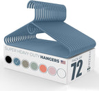 Neaties Super Heavy Duty Clothes Hangers 50+ Pack – Made in The USA - 10lb by NeatiesHangers