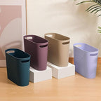rejomiik Small Trash Can, 3.5 Gallon Slim Garbage Can Plastic Waste Basket - Image 5