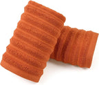 Jacquotha Orange Hand Towels Set of 2 by Jacquotha
