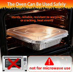 Aluminum Foil Pans with Lids 9x13 Disposable – Half Size Aluminum Foil Heavy - Image 5