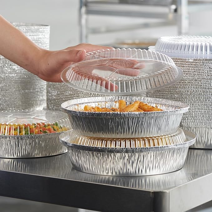 CURTA 8" Round Aluminum Foil Pans - Image 7