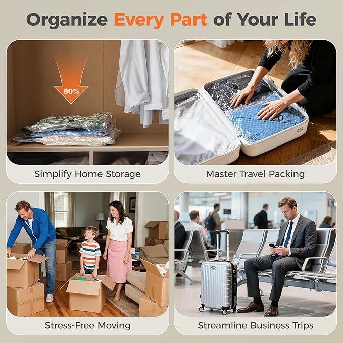 Nicetree 17-Pack Vacuum Storage Bags - Image 8