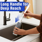 PHYEX 2 Packs Long Handle Bottle Brushes, Water Bottle Cleaner - Image 4