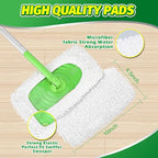 Reusable Dry Sweeping Cloths Microfiber Mop Pads Compatible - Image 3