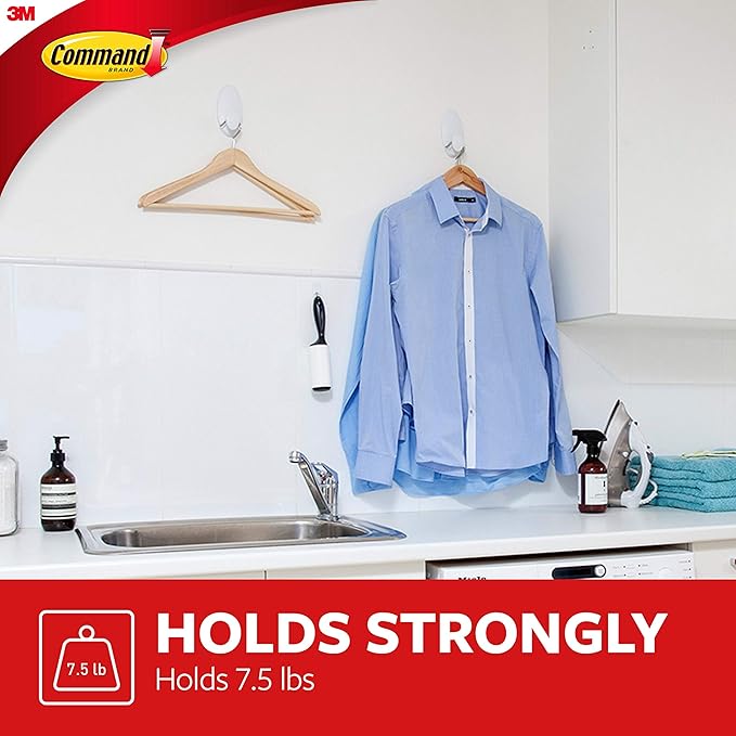 Command Clothes Hanger, 1 Hanger, 2 Strips/Pack - Image 5