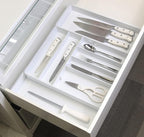 Simple Houseware Expandable & Adjustable Cutlery Drawer Organizer - Image 5