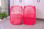 Foldable Mesh Popup Laundry Hamper, Laundry Basket Easy to Open and Fold - Image 5