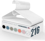 Neaties Super Heavy Duty Clothes Hangers 100+ Pack – Made in The USA - 10lb by NeatiesHangers