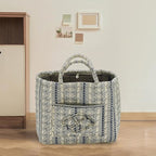 Quilted Fabric Storage Basket - Image 3