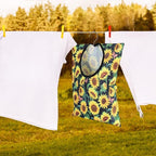 2 Pcs Sunflower Clothes Pin Bag Clothespin Bag Holder Clothespin Holder 15 X 11 - Image 6