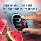 Car Air Freshener Vent Clip Sweet Watermelon Vine Scent, .13 oz Total - Image 5