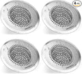 TRAPMATE 4 Pcs Kitchen Sink Drain Strainer, Stainless Steel Sink Strainer Basket by TRAPMATE