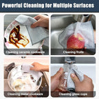 Navona 12 Pcs New Upgrade Steel Wire Dishcloth, Dry and Wet Dual-Use Steel Wire - Image 7