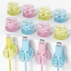 Magnetic Cable Clips 360° Rotation Cord Holder, 12 Pack Cord Organizer 1s Lock by TESMAX
