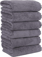MOONQUEEN 6 Pack Premium Hand Towels by MOONQUEEN