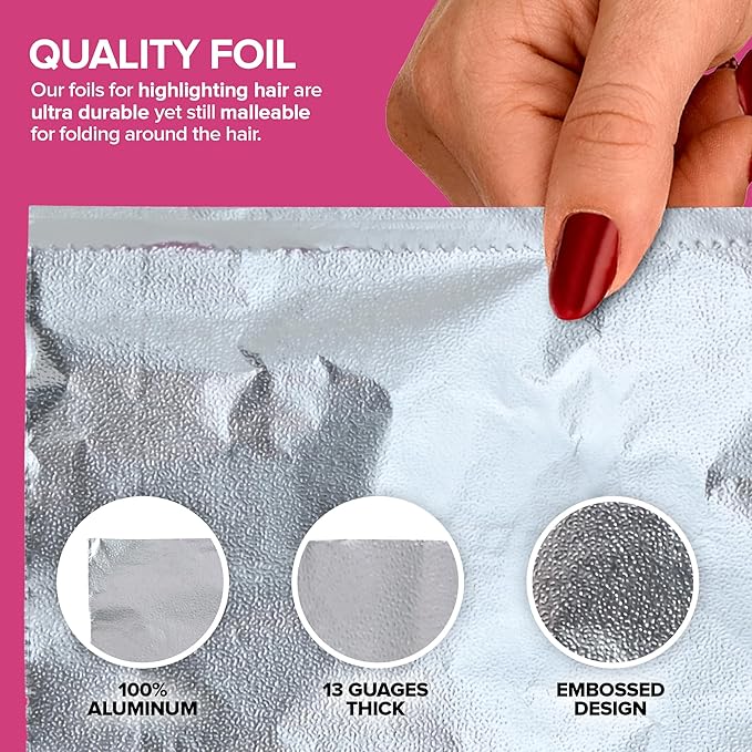 Stock Your Home 500 Count Aluminum Foil - Image 3