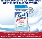 Lysol Disinfectant Wipes, Dorm Room Essentials, - Image 3