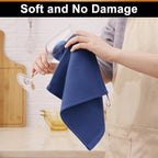 Homaxy 100% Cotton Waffle Weave Dish Cloths - Image 5