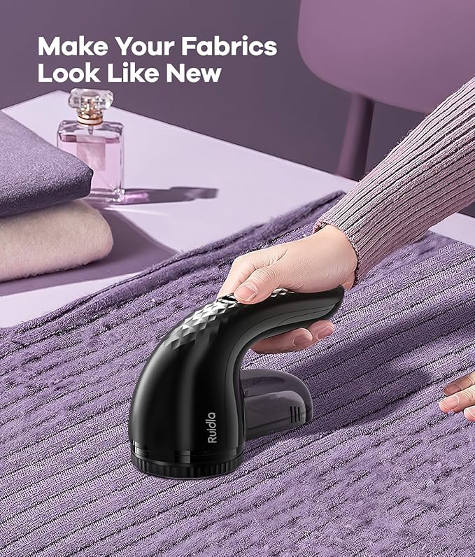 Lint Remover, Fabric Shaver for Clothes and Furniture, Sweater Shaver - Image 3