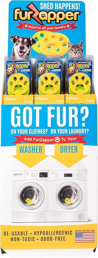 1 PK FurZapper Pet Hair Remover - Image 9