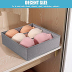 Dresser Drawer under Cabinet Clothes Organizer 3 Cell Foldable Storage Cubes - Image 3