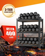 AOAORRG Set of 5 Garage Shelving Heavy Duty Storage Shelves, Metal Adjustable Shelving Unit, Utility Garage Organizer Shelf for Basement, Pantry, Kitchen, Warehouse, 15.7" Dx33.5 Wx35.4 H, Black - Image 4