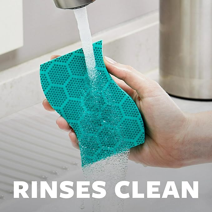 Scotch-Brite Odor Resist Heavy Duty Scrub Sponge, Dishwasher-Safe Kitchen - Image 5