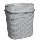 Bath Bliss 9.5 Liter Swing Top Waste Bin Sailor Knot Trash Can | Dimensions: - Image 6