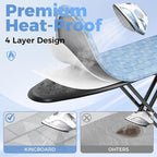 KINGBOARD Ironing Board, Compact Iron Board - Image 4