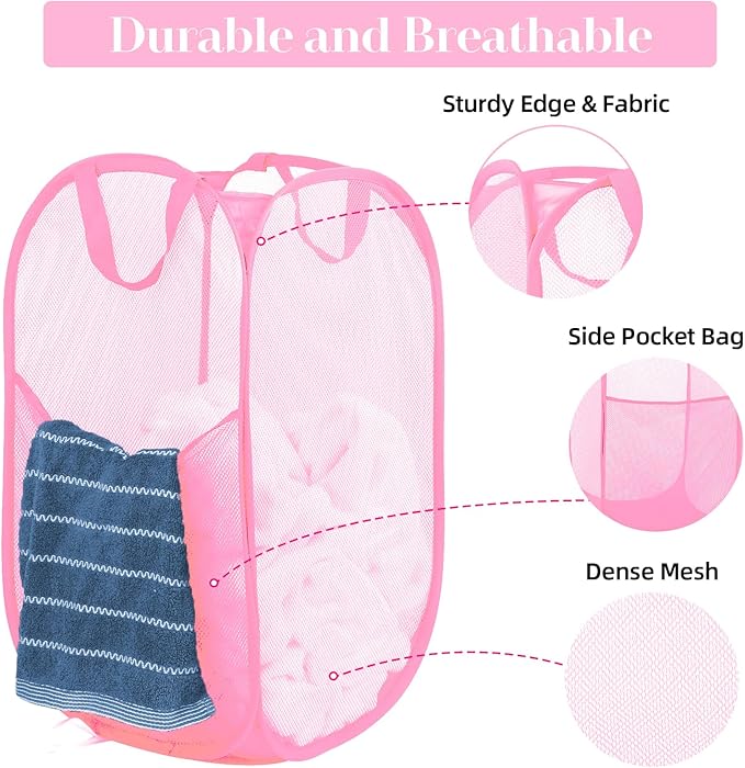 Durable Collapsible Laundry Baskets - Image 3