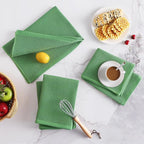 Homaxy 100% Cotton Waffle Weave Kitchen Dish Towels, Ultra Soft Absorbent Quick - Image 7