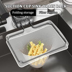Kitchen Sink Strainer with Filter Mesh Bag, Food Waste Filter Basket, Suction - Image 4