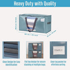 VENO 10 Pack Moving Bags, Comforter and Blanket Storage Bags - Image 5