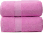 Fluffy Cotton Bath Towels Set650GSM, 2-Piece Set, Thickened and Enlarged by Weierduosi