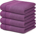 Homaxy 100% Cotton Waffle Weave Kitchen Towels, 13 x 28 Inches Super Absorbent by Homaxy