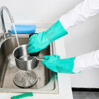 Restaurantware-Clean Tek Professional 15 Mil XXL Cleaning Gloves, 1 Pair Of - Image 6