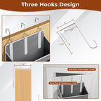2 Packs 5-Tier Over the Door Organizer - Image 4